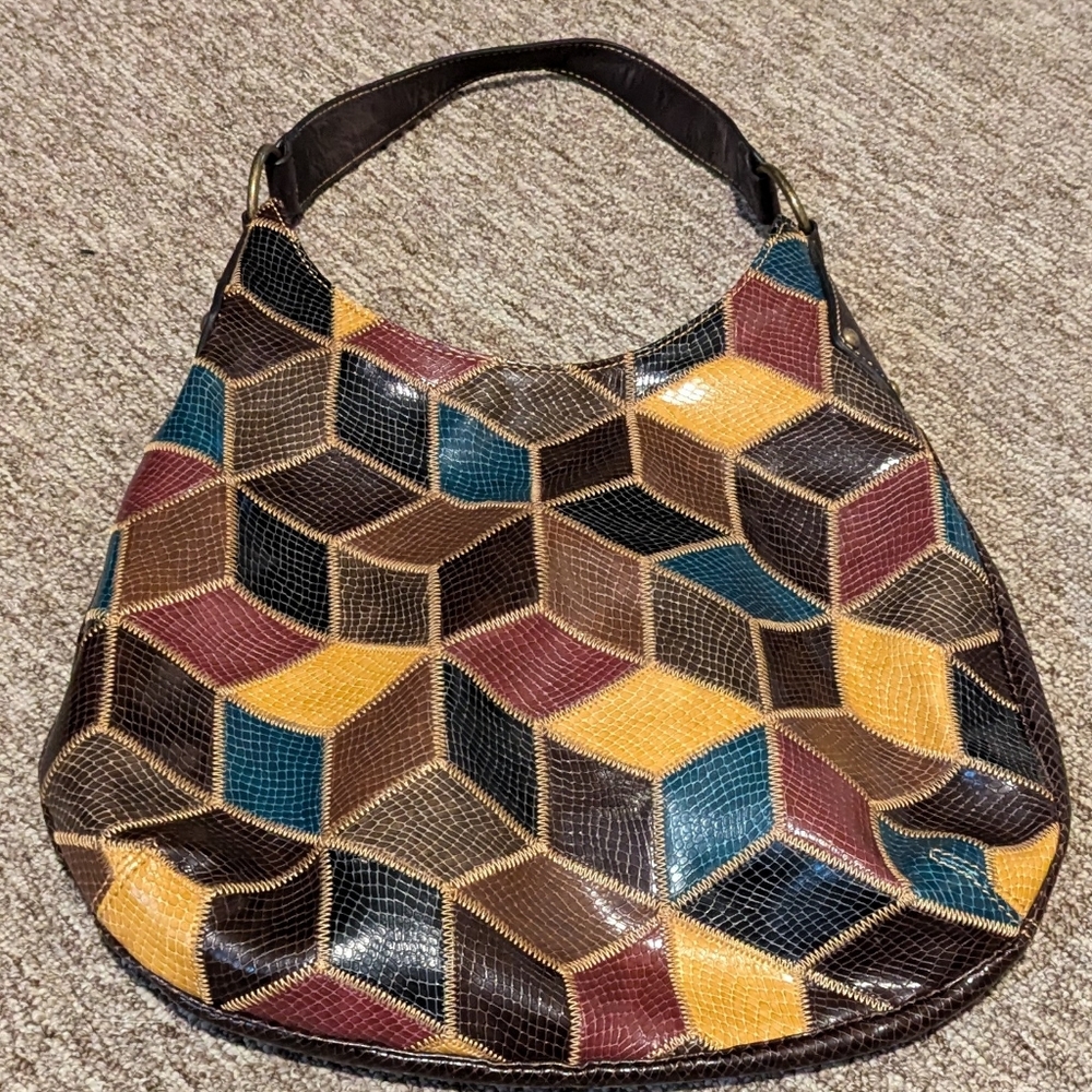 Axcess by Liz Claiborne Patchwork Purse